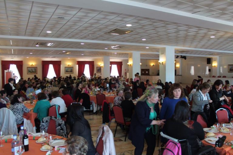 Ambiente en la Comida de la Mujer, en Hotel Heredero