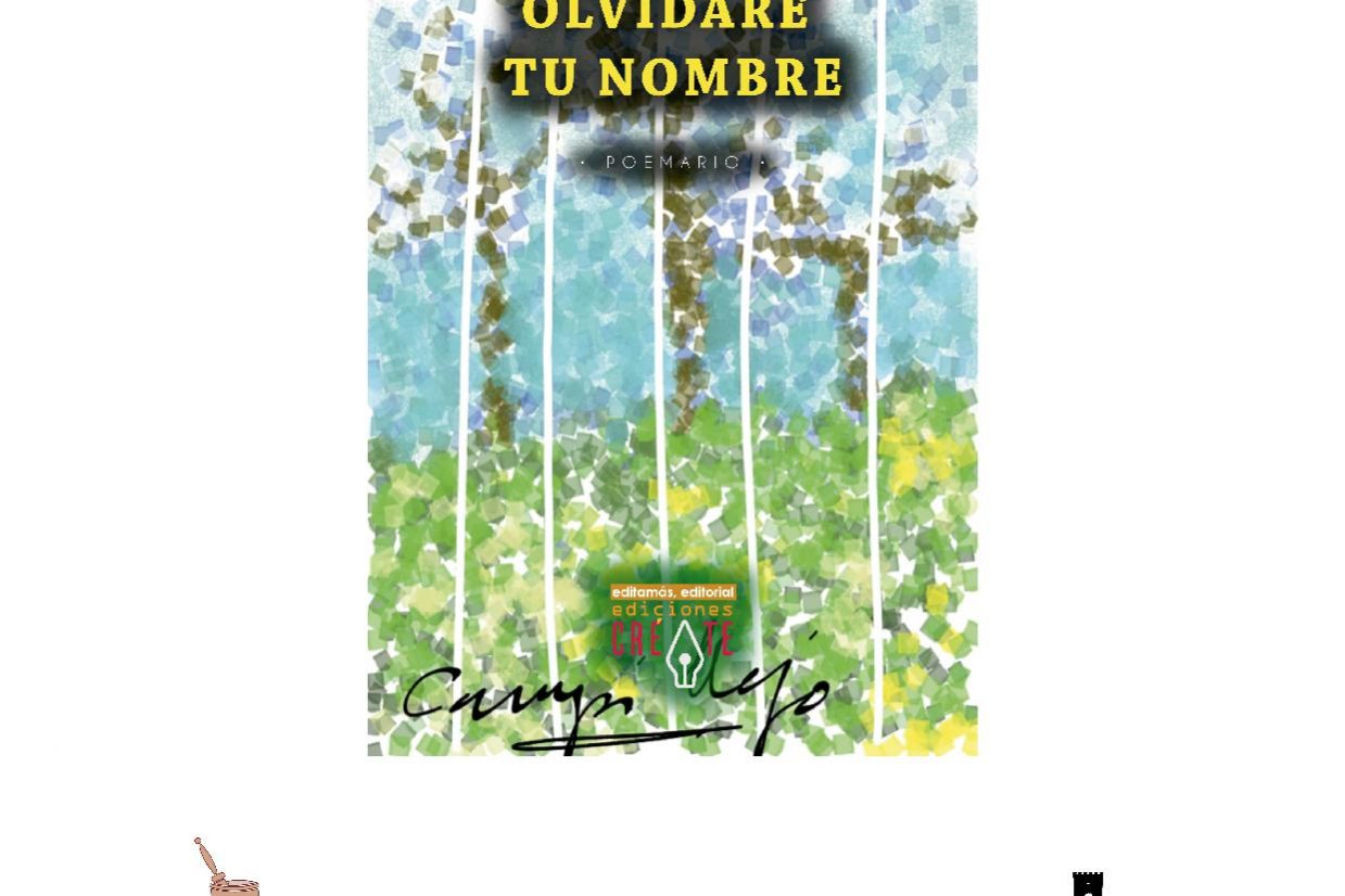 Cartel presentación libro Olvidaré tu nombre