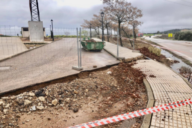 20220311_foto_Las obras para la construcción del parking de caravanas y autocaravanas ya están en marcha