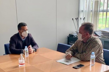 20220318_foto_LA DG DE PATRIMONIO Y EL AYUNTAMIENTO SE REÚNEN PARA TRATAR TEMAS DE INTERÉS PATRIMONIAL SOBRE OLIVENZA