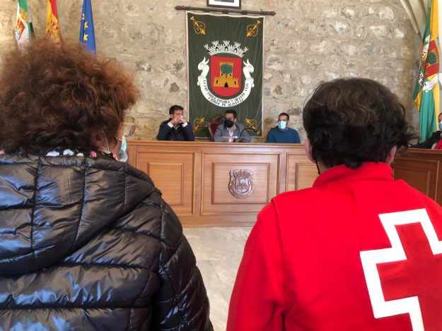 20220323_foto_El Alcalde traslada todas las muestras de solidaridad y cariño de Olivenza a las personas desplazadas por el conflicto ucraniano