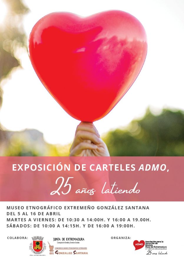 Cartel exposición de carteles 25 años latiendo