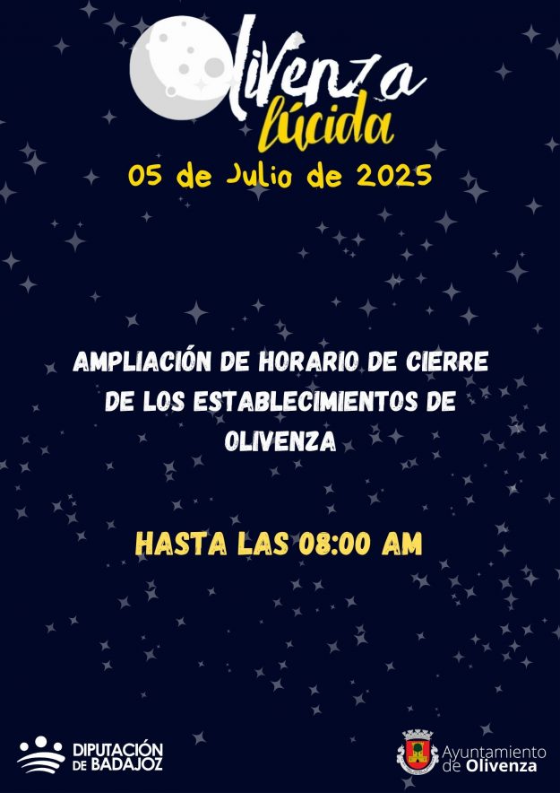 AMPLIACIÓN HORARIO
