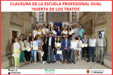 CLAUSURA DE LA ESCUELA PROFESIONAL DUAL ‘HUERTA DE LOS TRATOS’