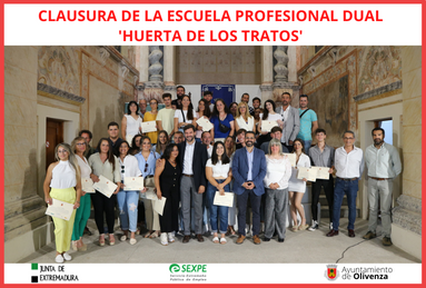 CLAUSURA DE LA ESCUELA PROFESIONAL DUAL ‘HUERTA DE LOS TRATOS’
