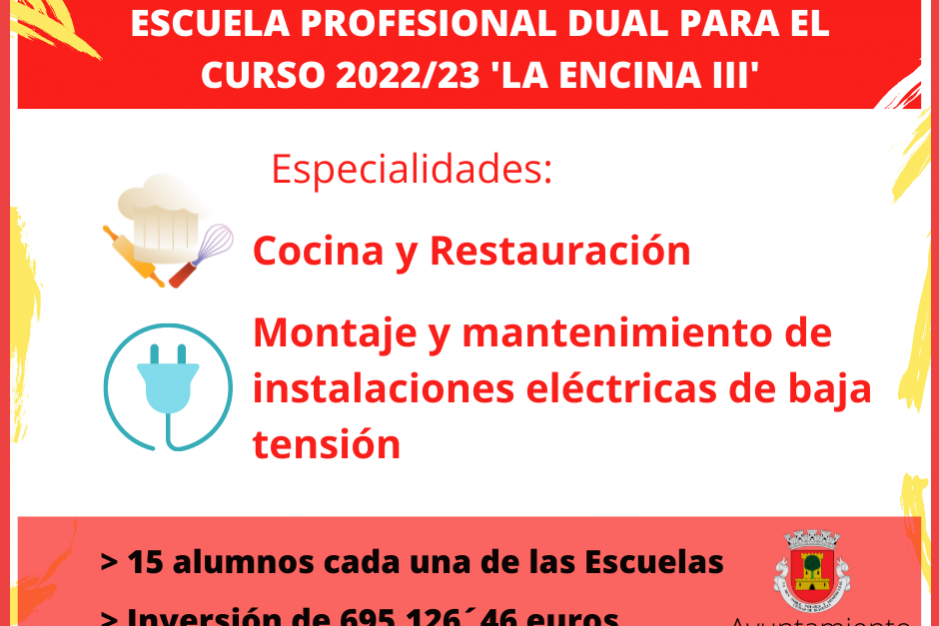 Contratación de alumnos a coste 0. Duración 6 meses a jornada completa. Ayuda de 8.778 € por contrato euros.
