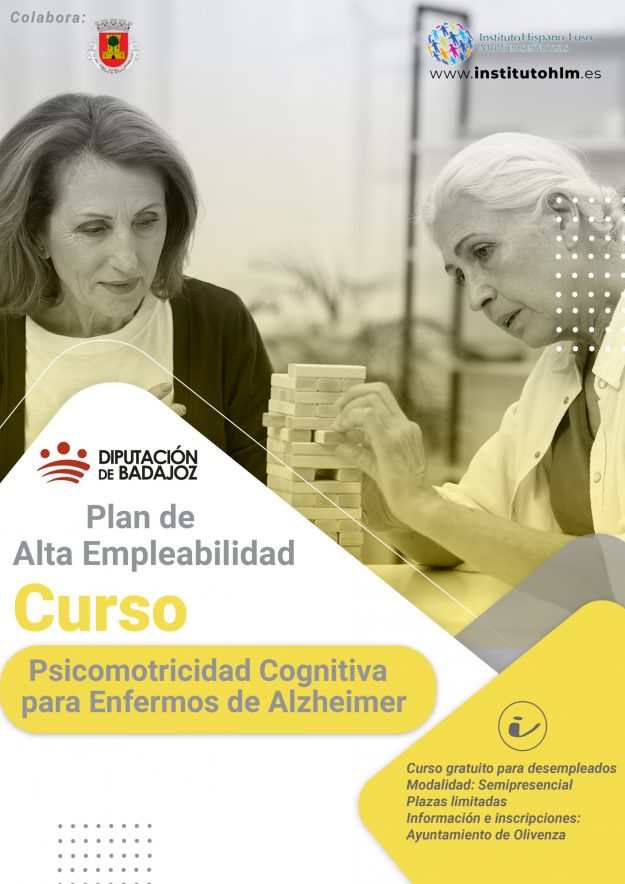 Curso de Psicomotricidad cognitiva para enfermos de alzheimer