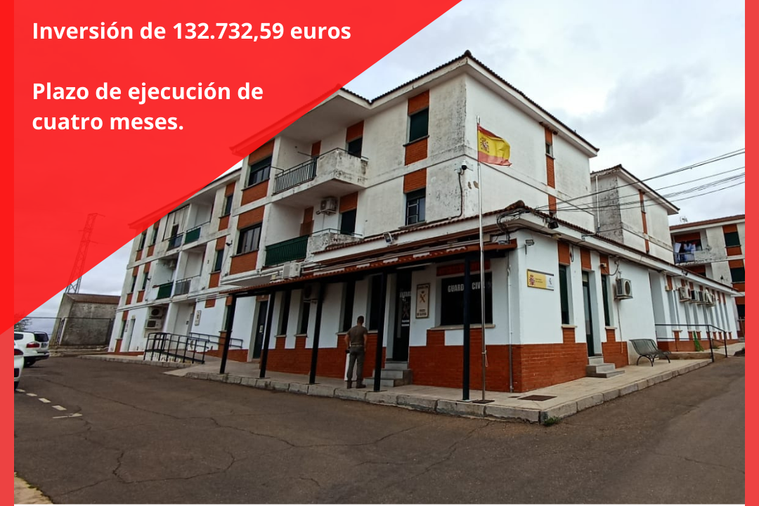 EL CUARTEL DE LA GUARDIA CIVIL DE OLIVENZA SERÁ REFORMADO