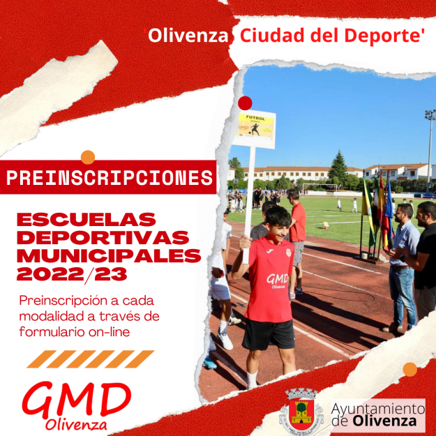 Escuelas deportivas municipales 202223
