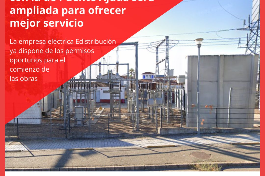 La planta de subestación eléctrica del cruce de la carretera de Villarreal con la de Puente Ajuda será ampliada para ofrecer mejor servicio