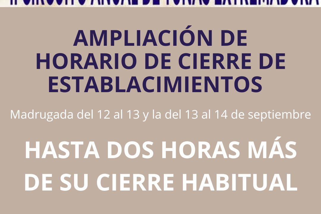 Madrugada del 12 al 13 y la del 13 al 14 de septiembre
