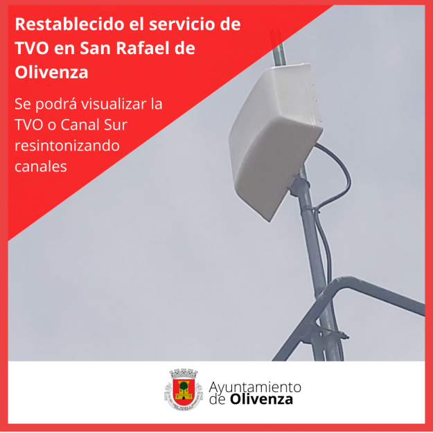 Restablecido el servicio de TVO en San Rafael de Olivenza (2)