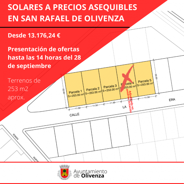 SOLARES A PRECIOS ASEQUIBLES EN SAN RAFAEL DE OLIVENZA (4)