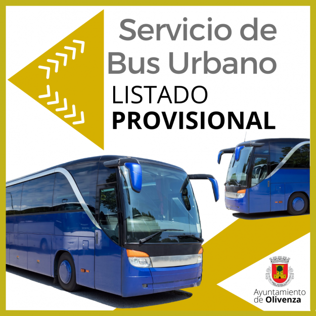 LISTADO PROVISIONAL BUS URBANO