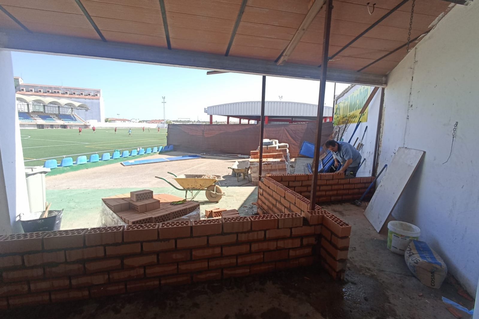 barra cesped artificial