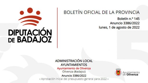 bop presupuesto
