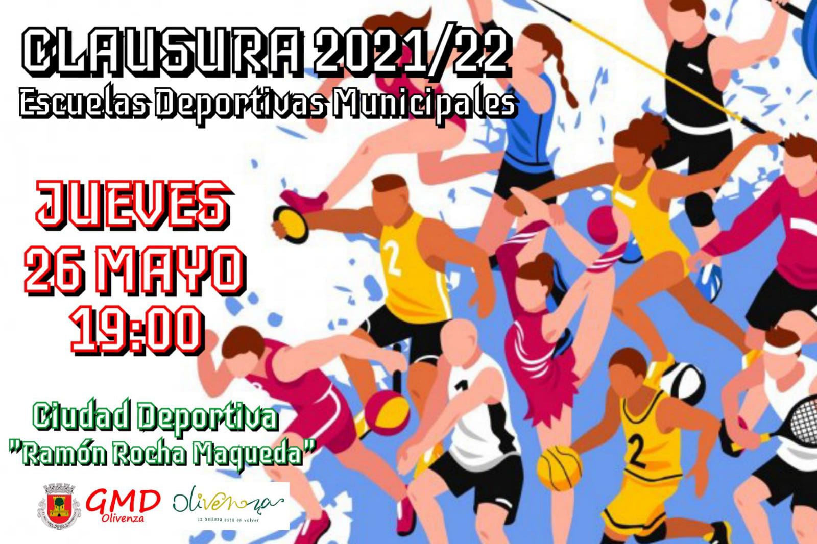 clausura escuelas deportivas