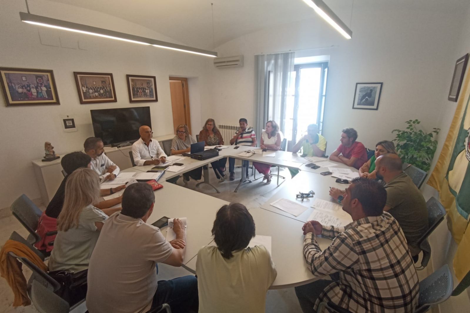 mesa negociación